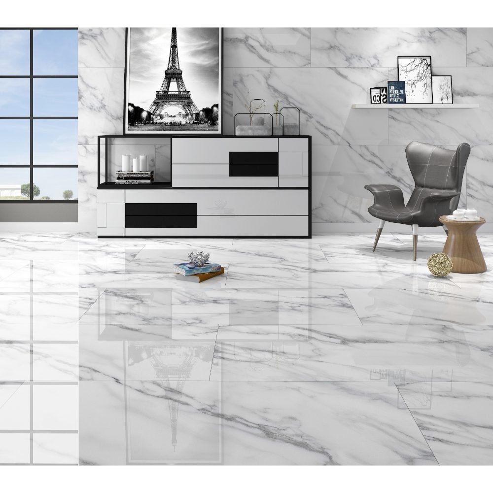 Carrara White ceramic tiles exporter