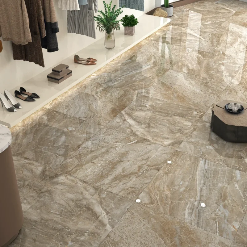 AUSTIN BEIGE Cream Marble Tile