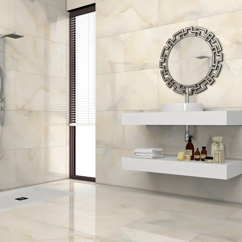 JORDAN BEIGE Marble Porcelain Tiles