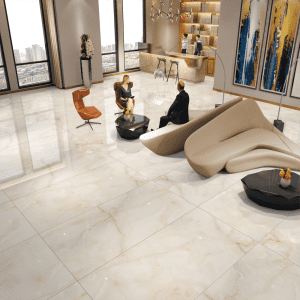 ROYAL ONYX Cream Marble Stone Look Tile