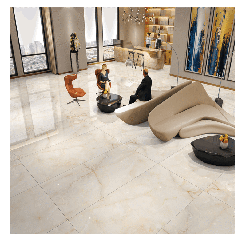 ROYAL ONYX Cream Marble Stone Look Tile