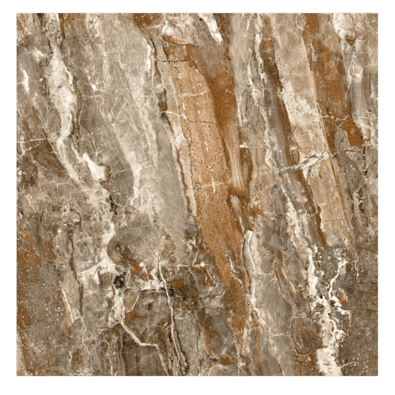 TERRANO MULTI Brownish Orange Marble Look Tiles