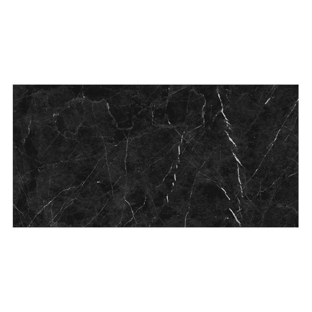 THUNDER BLACK Marble Look Tiles