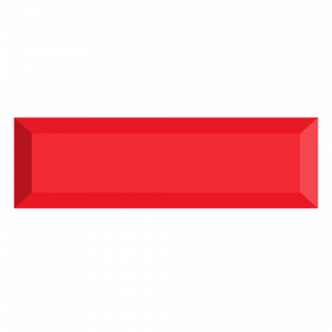 BLOOD RED 100X300 DIAMOND GLOSSY SERIES Subway Tiles