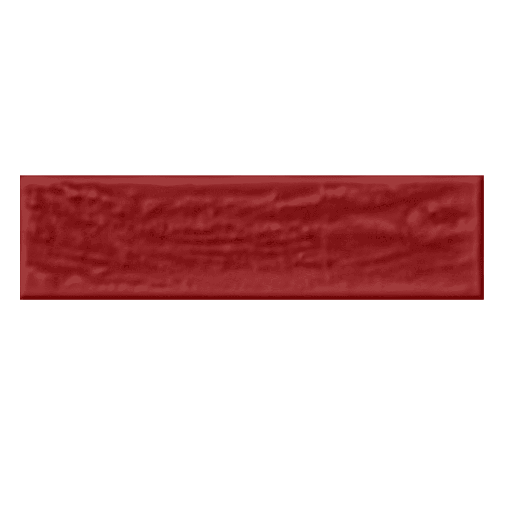 BLOOD RED 75X300 PETRA GLOSSY SERIES Subway Tiles