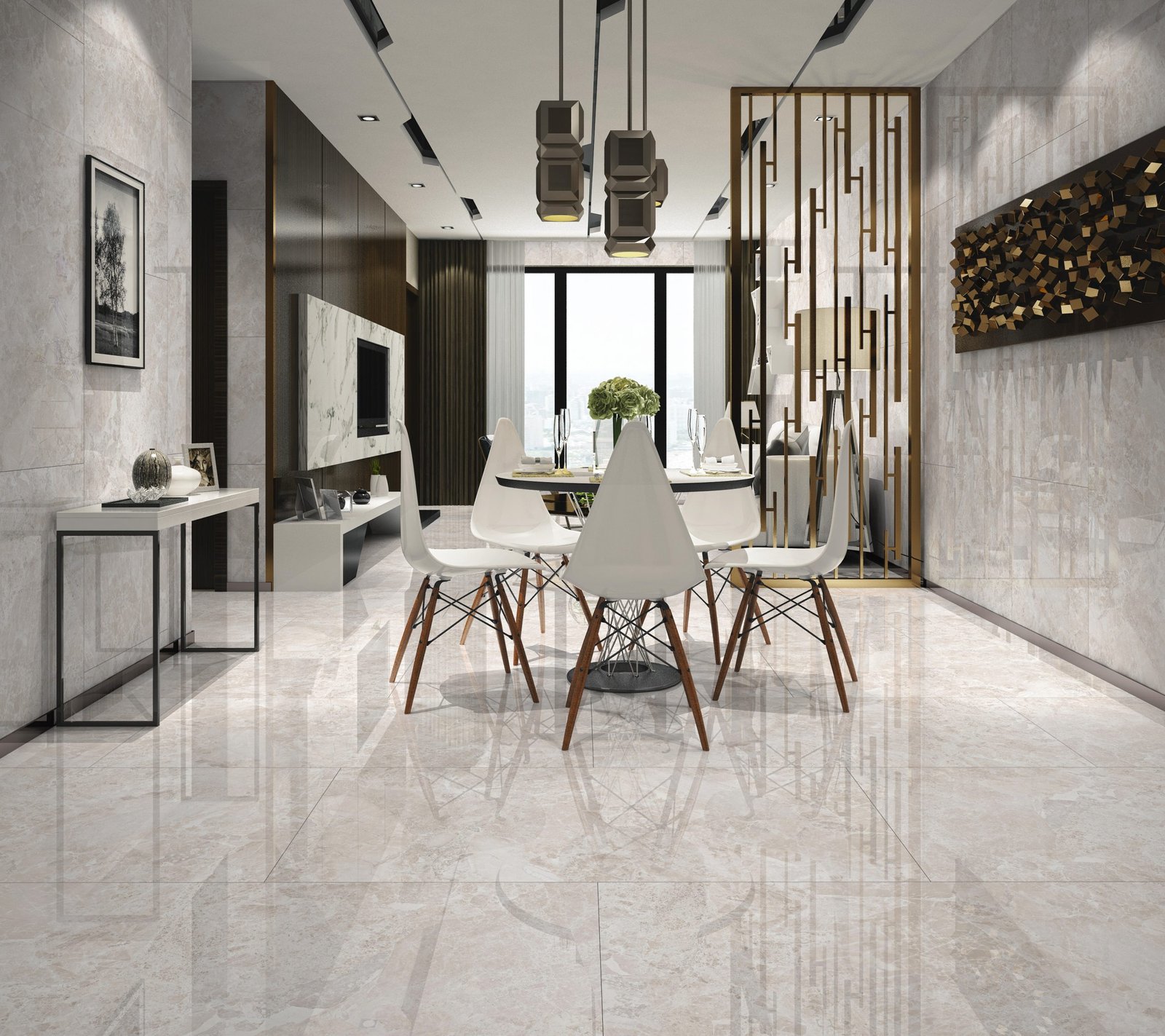 Fabulous Ways Glossy and Matt Porcelain Tiles Can Make Your Living Space Look Like A Million Bucks!