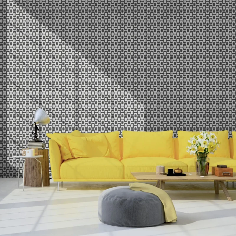 Mosaic Black & White Tiles