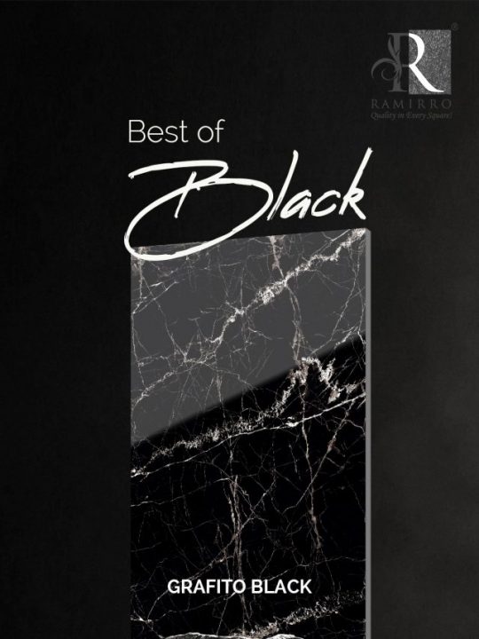 Black Marble Tiles - 16A