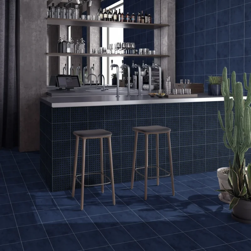 Lava Blue Tiles