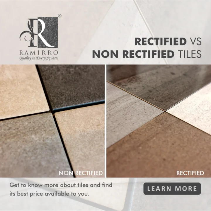 rectified vs non rectified tiles