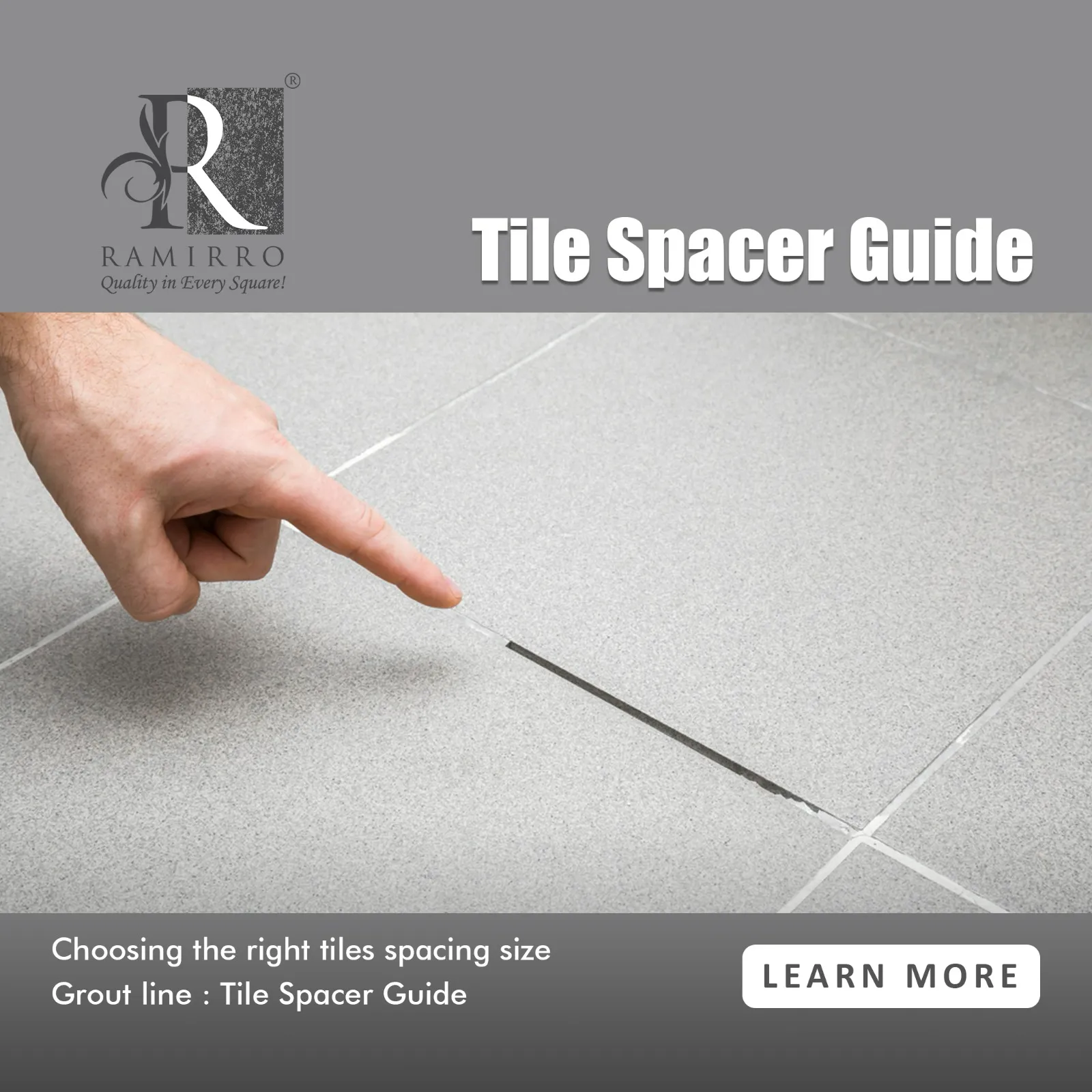 Choosing the Right Tile Spacing Size Grout line: Tile spacer Guide - Ramirro