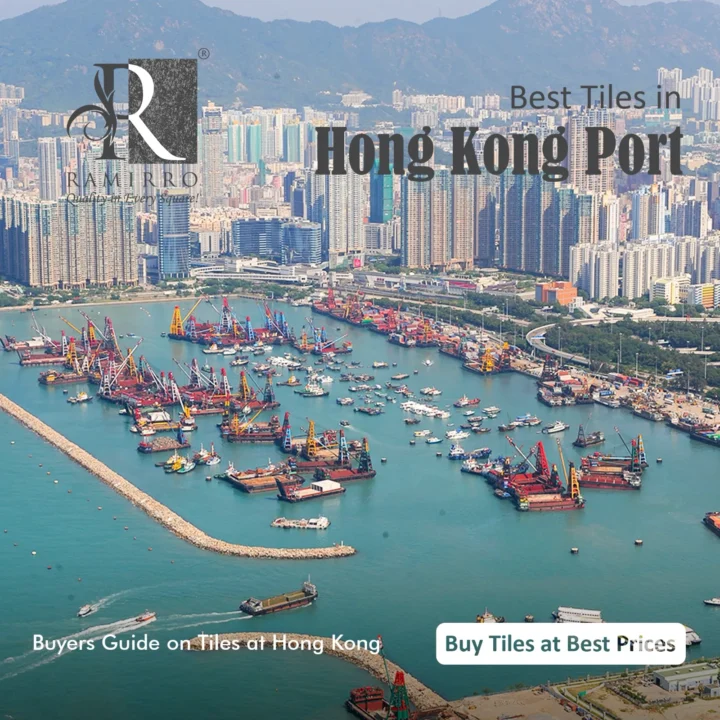 Port of Hong kong. Tiles