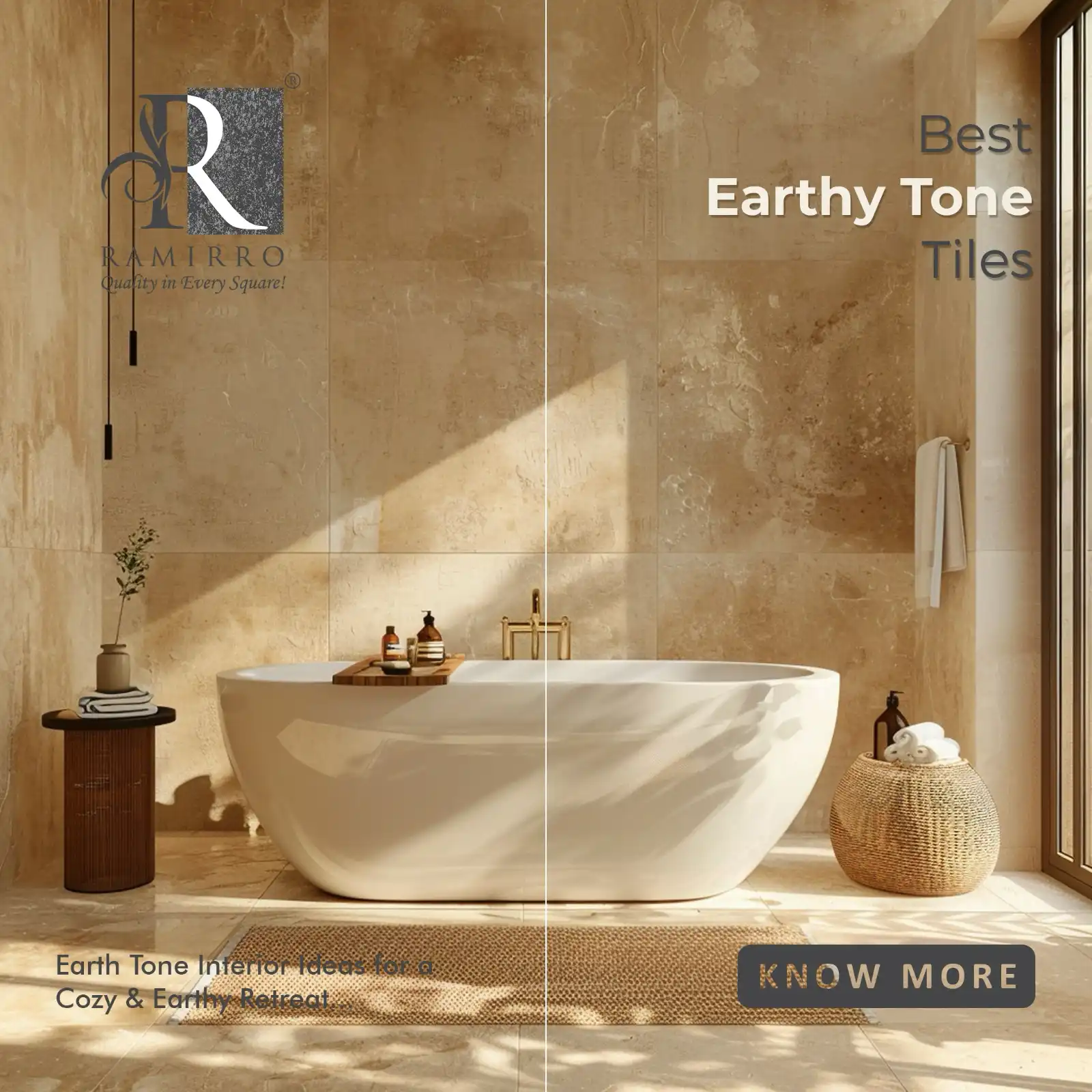 Best Earthy Tone Tiles | Earth Tone Interior Ideas for a Cozy \u0026 Earthy  Retreat - Ramirro, image size:1600x1600