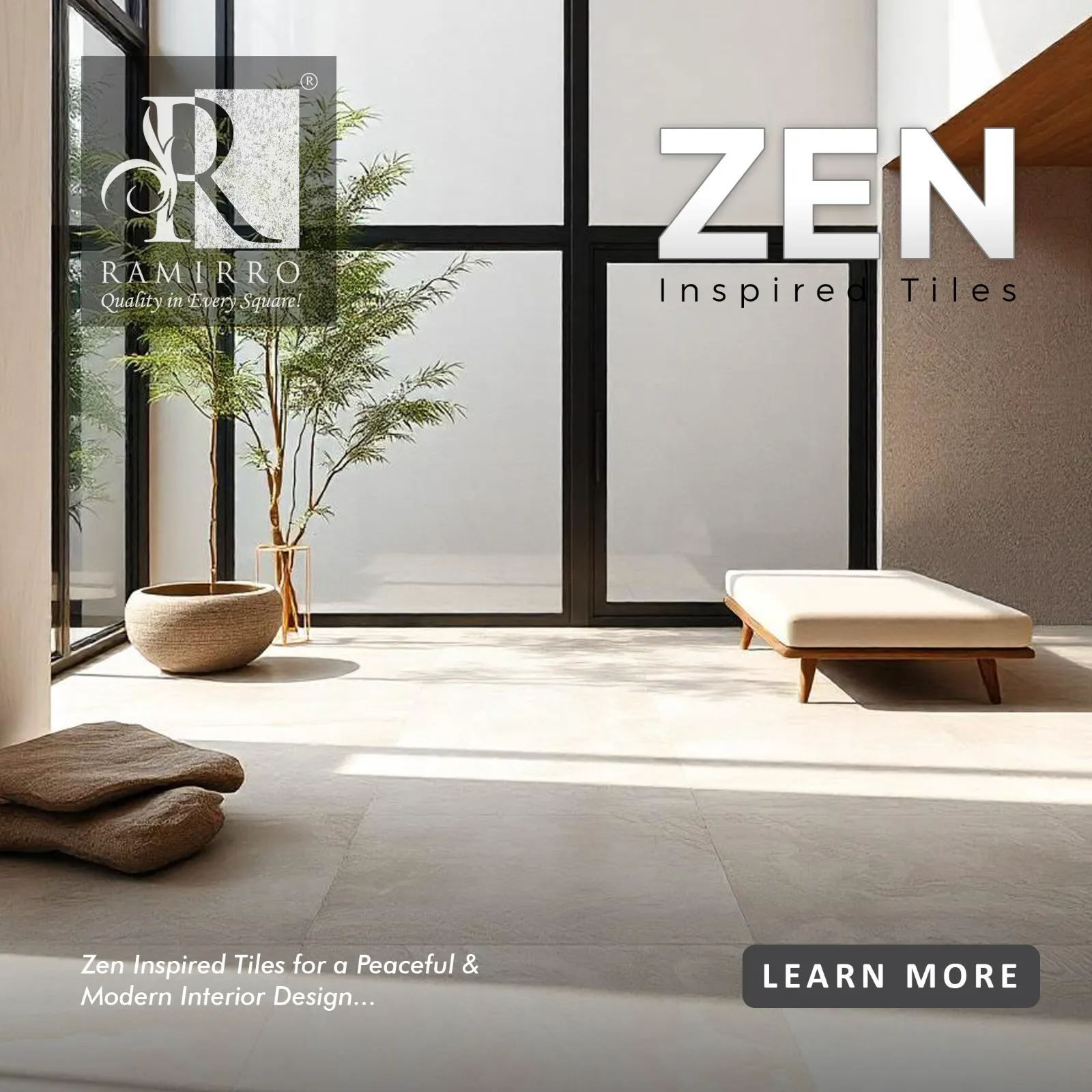 Zen Inspired Tiles for a Peaceful \u0026 Modern Interior Design - Ramirro, image size:1600x1600