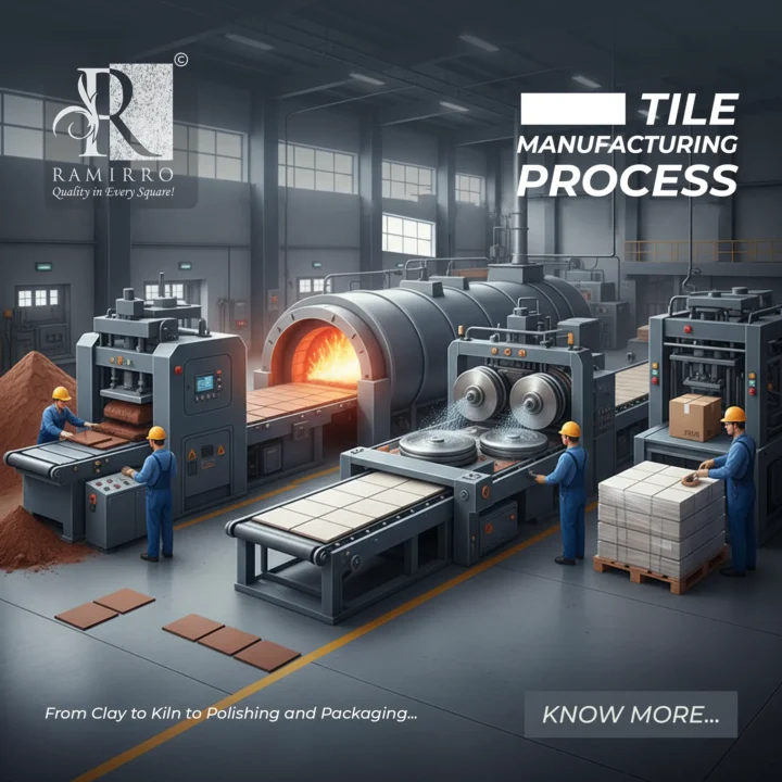 TILES MANUFACTURING By Ramirro Ceramica - Best Tiles Manufacturer