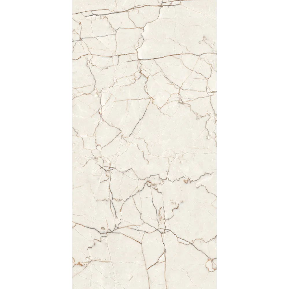 ANTILA BEIGE - Glossy Vitrified Tile | Marble Look - Image 8