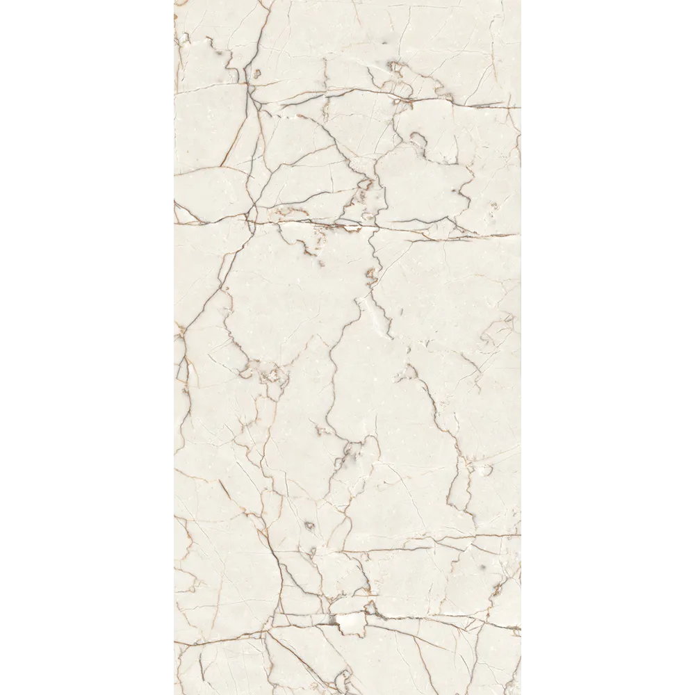 ANTILA BEIGE - Glossy Vitrified Tile | Marble Look - Image 5