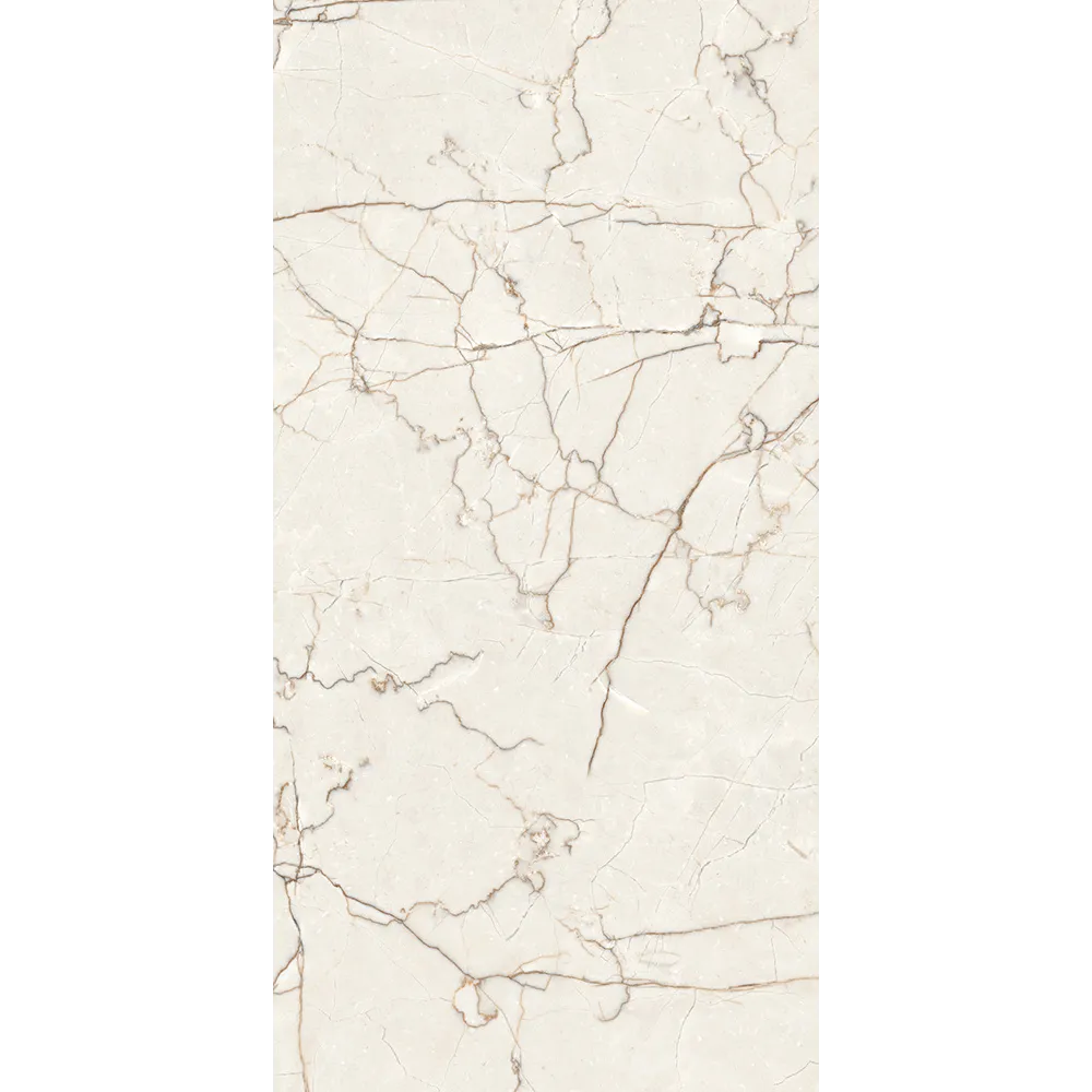 ANTILA BEIGE - Glossy Vitrified Tile | Marble Look - Image 4