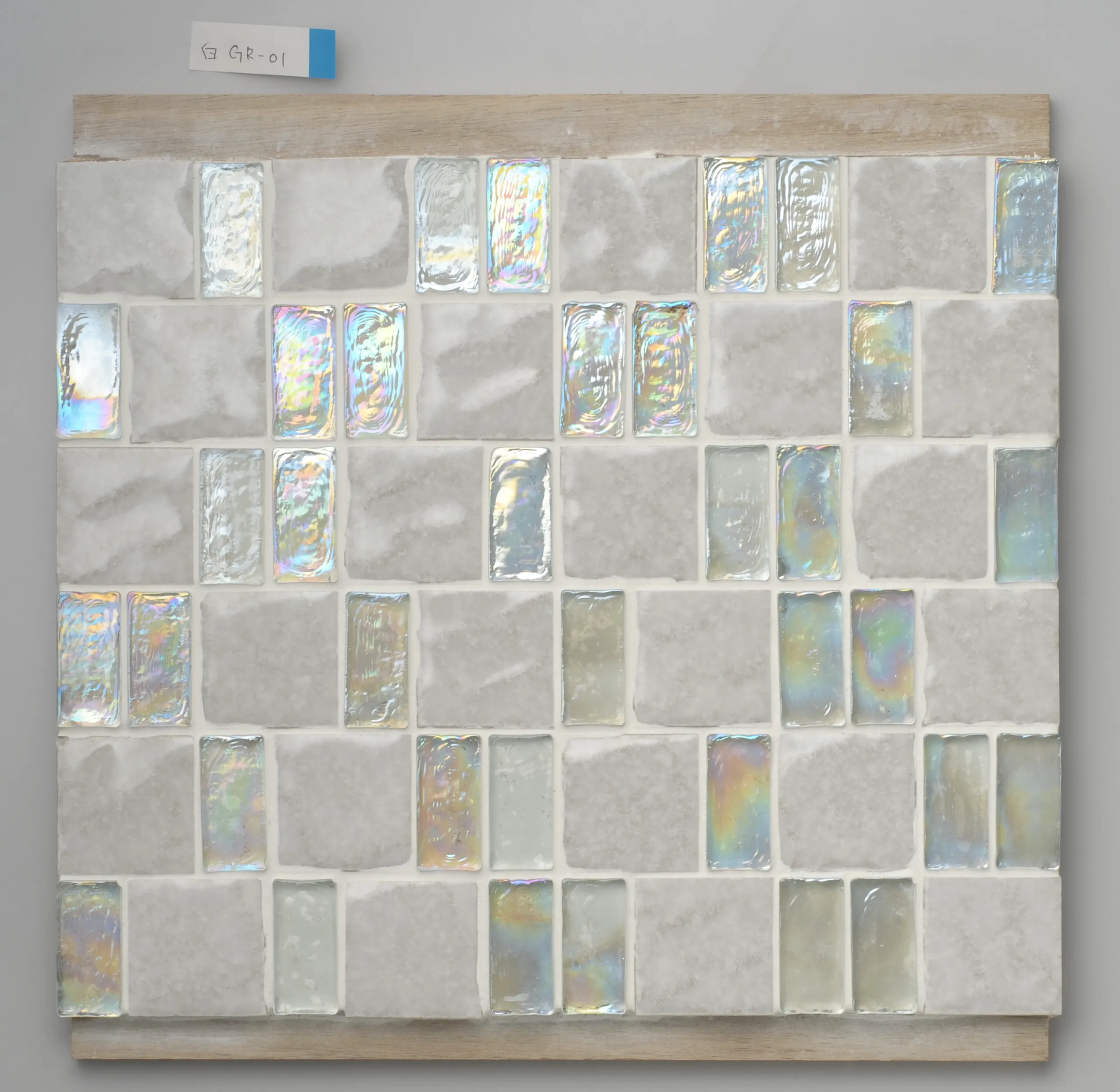 Glaile 308×264 mm Glass & Ceramic Mosaic Tiles | GR Series | Made in Japan - Image 3