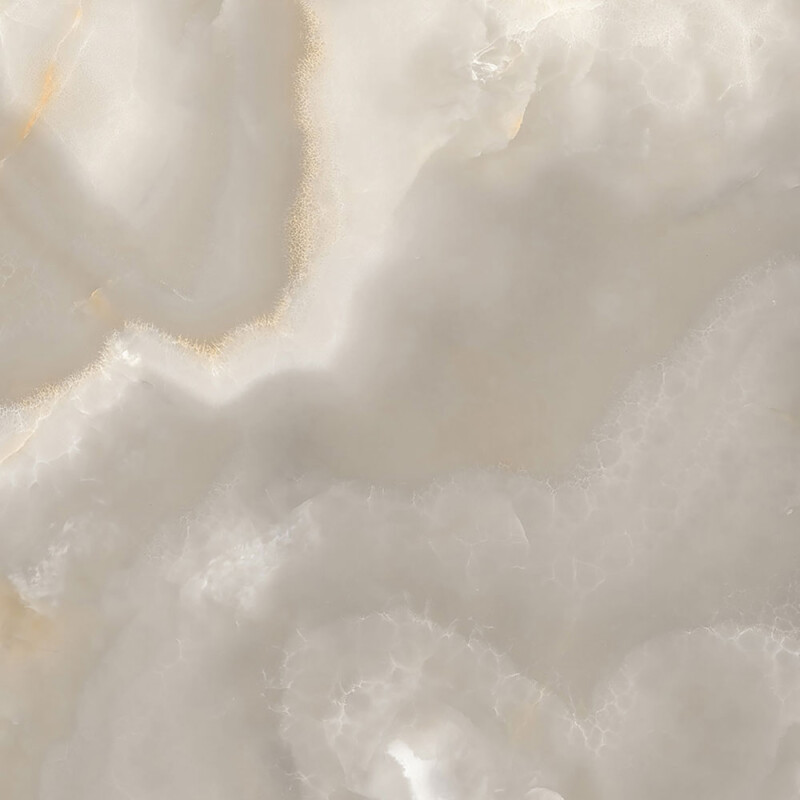 CLOUDY CREMA - Glossy Vitrified Tile | Cloud Marble Look 
