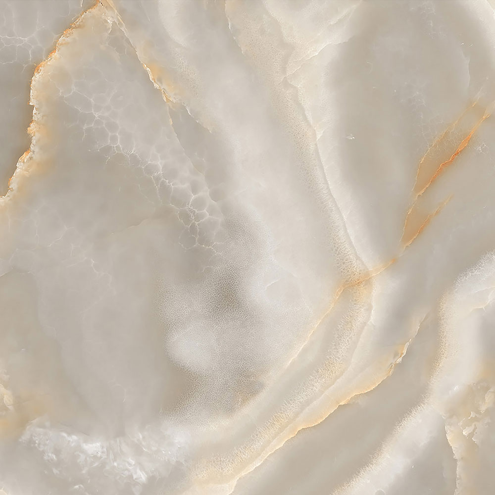 CLOUDY BROWN - Glossy Vitrified Tile | Cloud Marble Look - Image 3