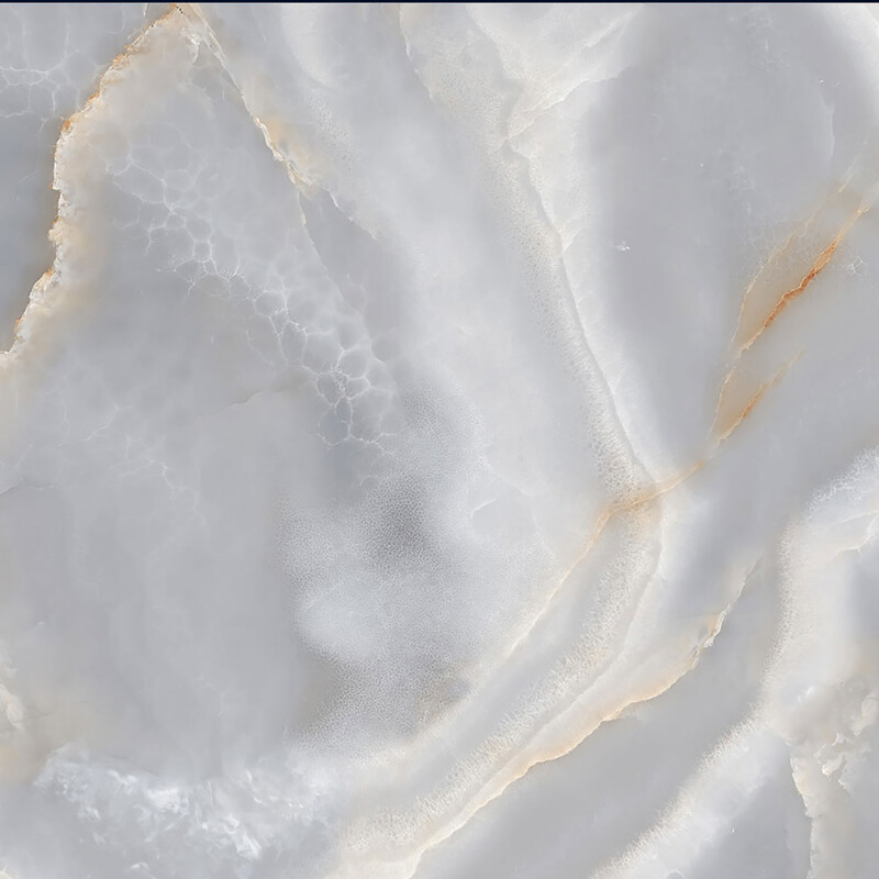 CLOUDY GREY - Glossy Vitrified Tile | Cloud Marble Look 