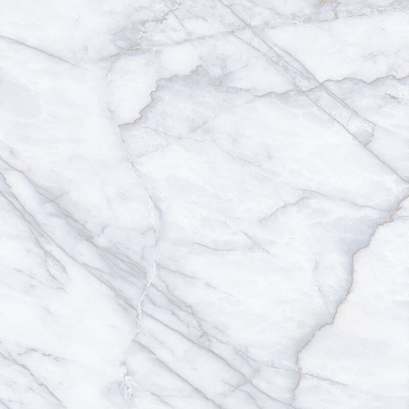 MANCOR WHITE - Glossy Vitrified Tile | Stone Look 