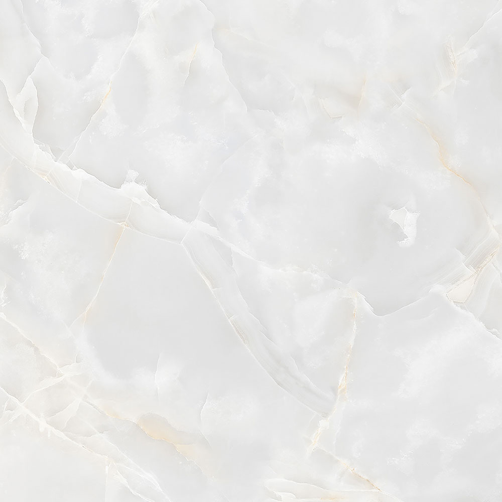 RUSSO ONYX BIANCO - Glossy Vitrified Tile | Onyx Marble Look - Image 3