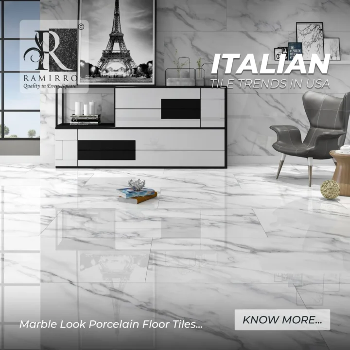 italian tile trends usa marble look porcelain floor tiles